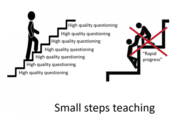 Small Steps Small Steps rather than one big step